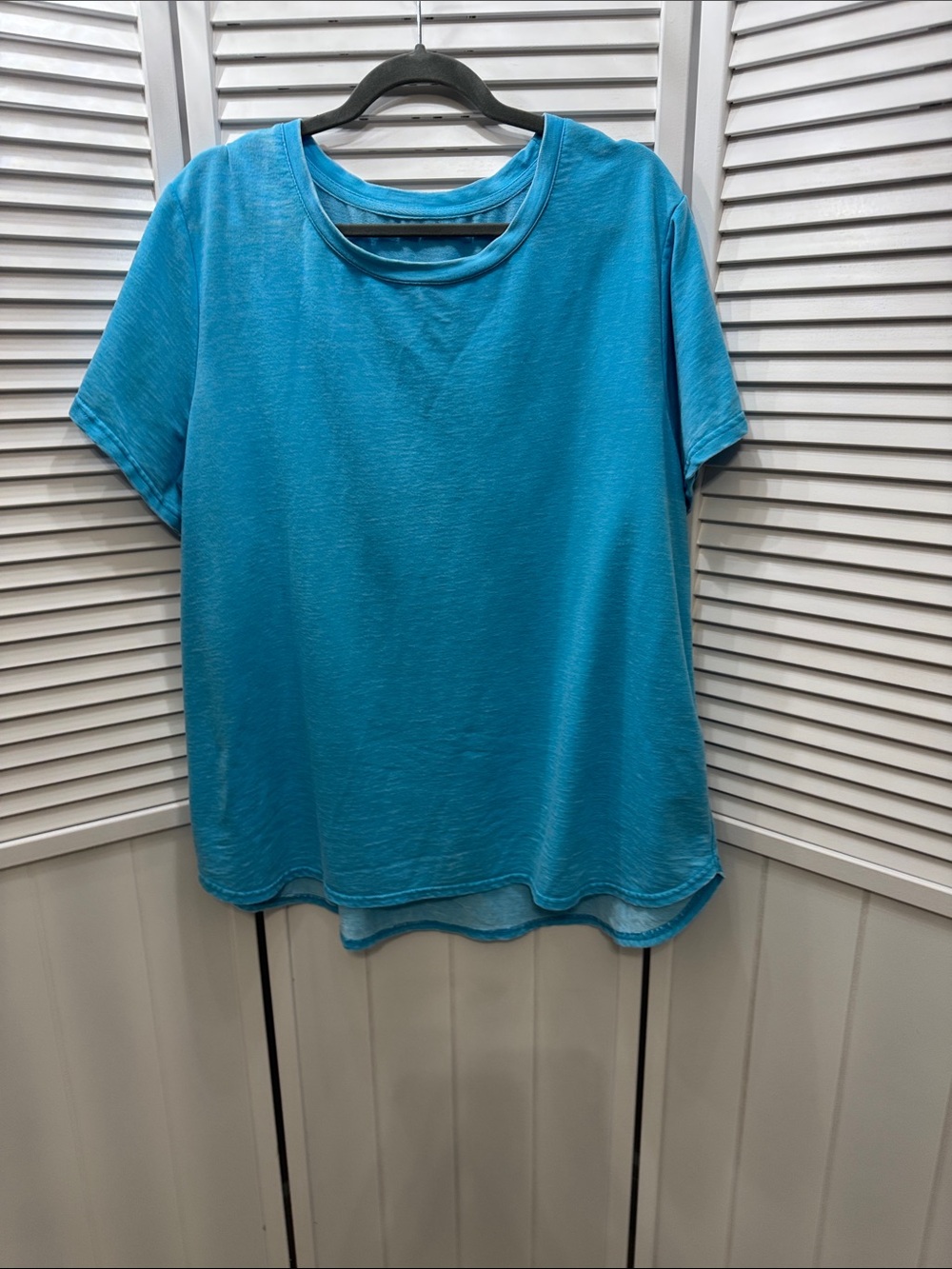 Everyday Relaxed Short-Sleeve Tee - Turquoise